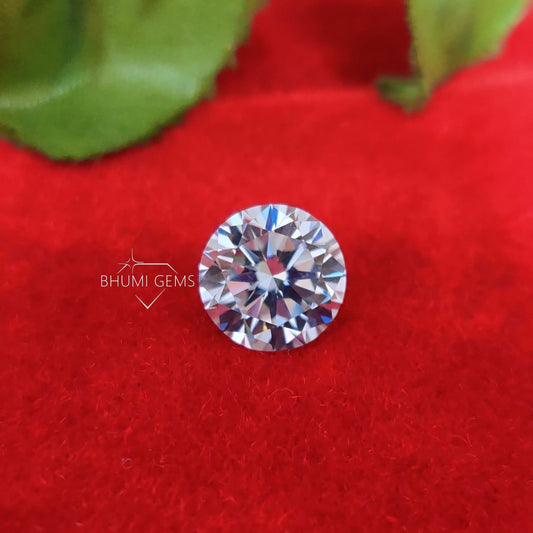 Moissanite 1CT To 10CT VVS1 Round Loose Diamond For Making Moissanite Engagement Ring - view 2