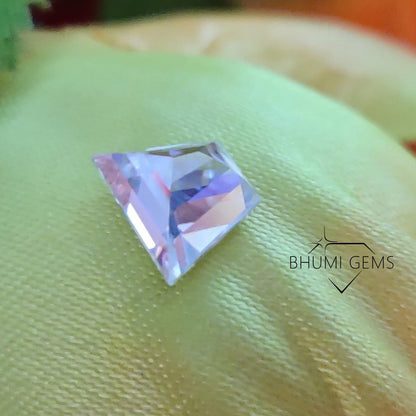 Trapezoid 2CT-25CT Colorless Loose Moissanite Diamond | Gemstone | Fancy Cut Stone | Moissanite Loose | Bhumi Gems | Ring, Earring, Pendant