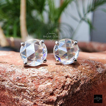 Round Stud Earrings