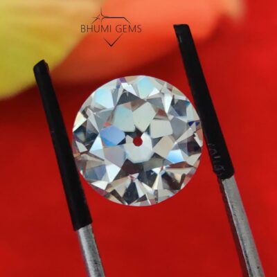Round 2CT-25CT Moissanite Loose Diamond | Old European Cut