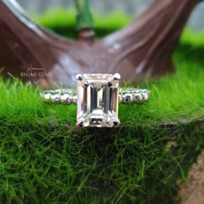 Emerald Cut Ring | Engagement Ring | Diamond Wedding Ring