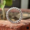 3MM Round Moissanite Band | Wedding Band | Diamond Ring