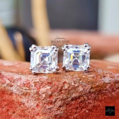 Moissanite Diamond Earrings